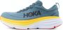 Hoka One Bondi 8 Wide Heren Sneakers Hardloopschoenen 1127953-GBMS - Thumbnail 2