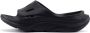 Hoka One Snel Drogende Recovery Sliders met Geventileerde Groeven Black Heren - Thumbnail 2