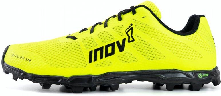 Inov-8 X-Talon G 210 V2 Heren Sportschoenen Hardlopen Trail geel zwart - Foto 3
