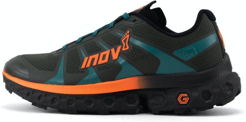 Inov-8 Trailfly Ultra G 300 Max 000977-OLOR-S-01 Mannen Groen Hardloopschoenen - Foto 2