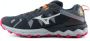 Mizuno Wave Daichi 6 Dames Sportschoenen Hardlopen Trail zwart geel - Thumbnail 2