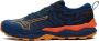 Mizuno Wave Daichi 8 Trailschoenen Blauw 1 2 Man - Thumbnail 1
