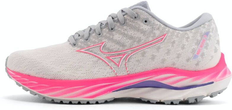 Mizuno Wave Inspire 19 Hardloopschoenen Wit 1 2 Vrouw - Foto 3