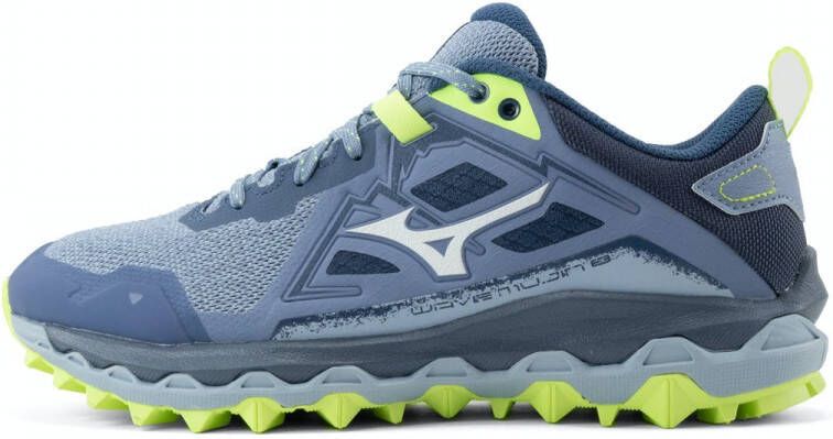 Mizuno Wave Mujin 8 Dames Sportschoenen Hardlopen Trail paars groen - Foto 4