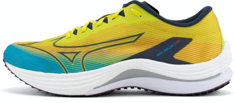 Mizuno Wave Rebellion Flash Geel Hardloopschoenen Heren - Foto 2