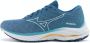 Mizuno Wave Rider 26 Dames Sportschoenen Hardlopen Weg lichtblauw wit - Thumbnail 2