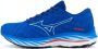 Mizuno Wave Rider 26 Heren Sportschoenen Hardlopen Weg donkerblauw - Thumbnail 3