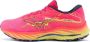 Mizuno Wave Rider 27 Hardloopschoenen Roze 1 2 Vrouw - Thumbnail 2