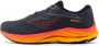 Mizuno Wave Rider 20 Hardloopschoenen Grijs Oranje Heren - Thumbnail 2