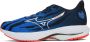 Mizuno Wave Rider 28 Hardloopschoenen Rood Blauw Man - Thumbnail 2