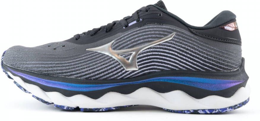 Mizuno Wave Sky 5 zwart hardloopschoenen dames (J1GD210204) - Foto 4
