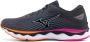 Mizuno Wave Sky 6 J1GD220271 Vrouwen Grijs Hardloopschoenen - Thumbnail 2