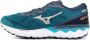 Mizuno Wave Skyrise Sportschoenen Mannen Blauw Grijs Wit - Thumbnail 2