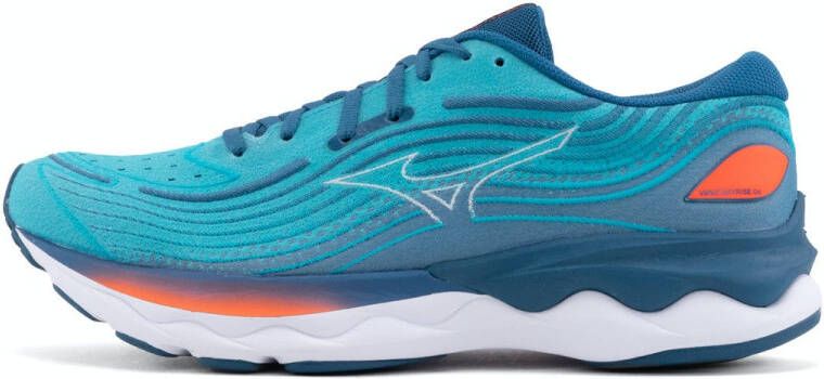 Mizuno Wave Skyrise 4 J1GC230903 Mannen Marineblauw Hardloopschoenen - Foto 5