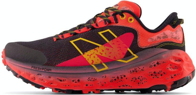 New Balance Fresh Foam X More Trail v2 D Hardloopschoen Zwart