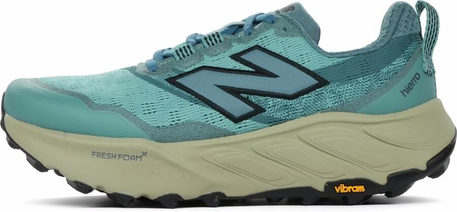 New Balance Fresh Foam X Hierro V9 Sneakers Heren Teal Leer