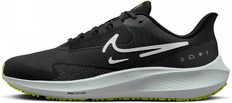 Nike Pegasus 39 Shield Weerbestendige hardloopschoenen voor heren (straat) Zwart