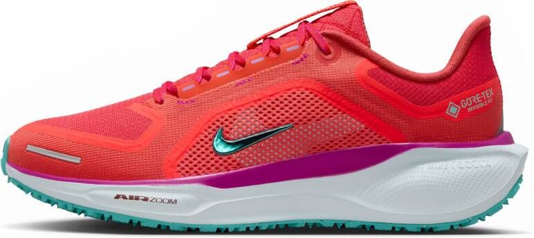 Nike Pegasus 41 GORE-TEX waterdichte hardloopschoenen voor dames (straat) Rood