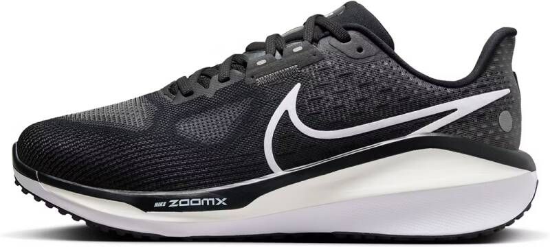 Nike Vomero 17 hardloopschoenen voor heren (extra breed straat) Zwart