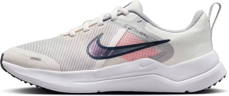 Nike Downshifter 12 Beige Hardloopschoenen Meisjes