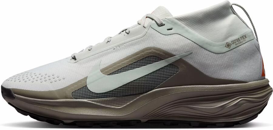 Nike Pegasus Sneakers Heren Zilver Mesh Synthetisch