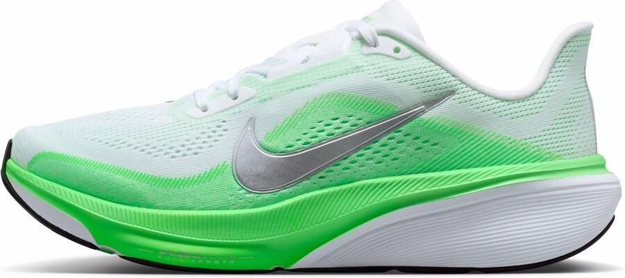 Nike Pegasus Sneakers Dames Wit Mesh Synthetisch