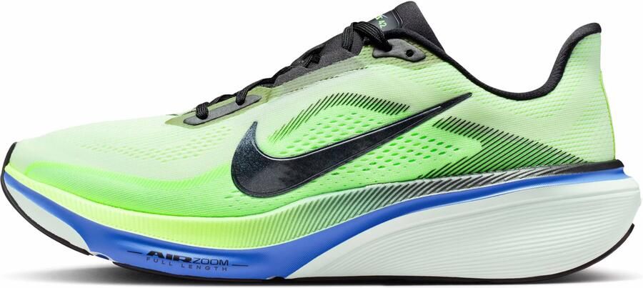 Nike Air Zoom Pegasus 42 Hardloopschoenen Neongroen Zwart Blauw