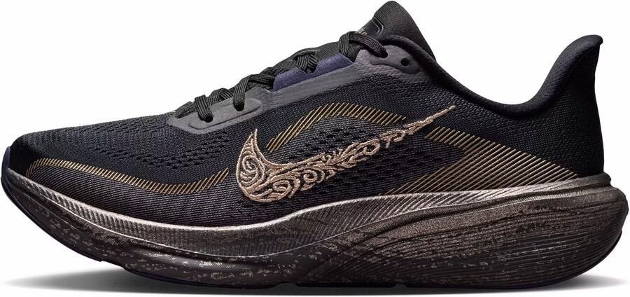 Nike Pegasus Sneakers Dames Zwart Mesh Synthetisch
