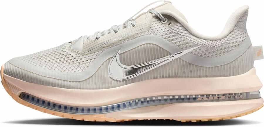Nike Pegasus Sneakers Dames Beige Mesh Synthetisch