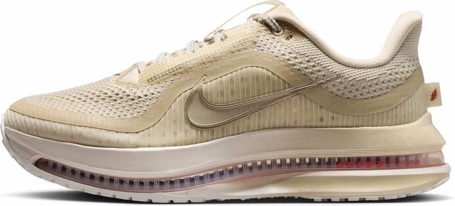 Nike Pegasus Sneakers Dames Beige Mesh Synthetisch