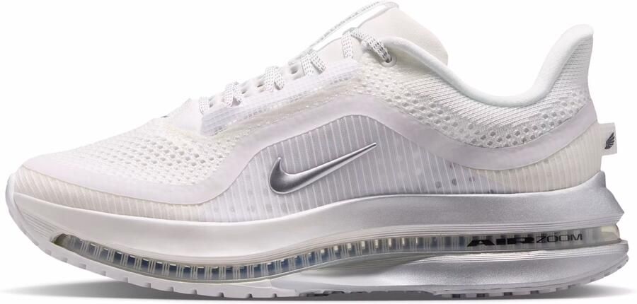 Nike Pegasus Sneakers Dames Wit Mesh Synthetisch