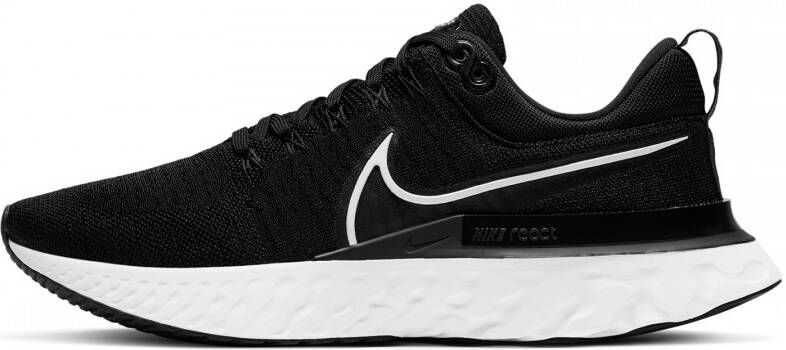 Nike React Infinity Run Flyknit 2 Hardloopschoenen voor heren(straat) Zwart - Foto 2