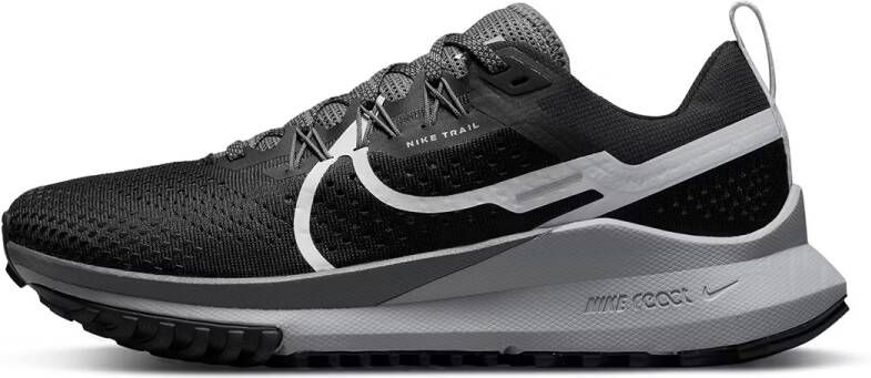 Nike Women's React Pegasus Trail 4 Trailrunningschoenen grijs zwart - Foto 4