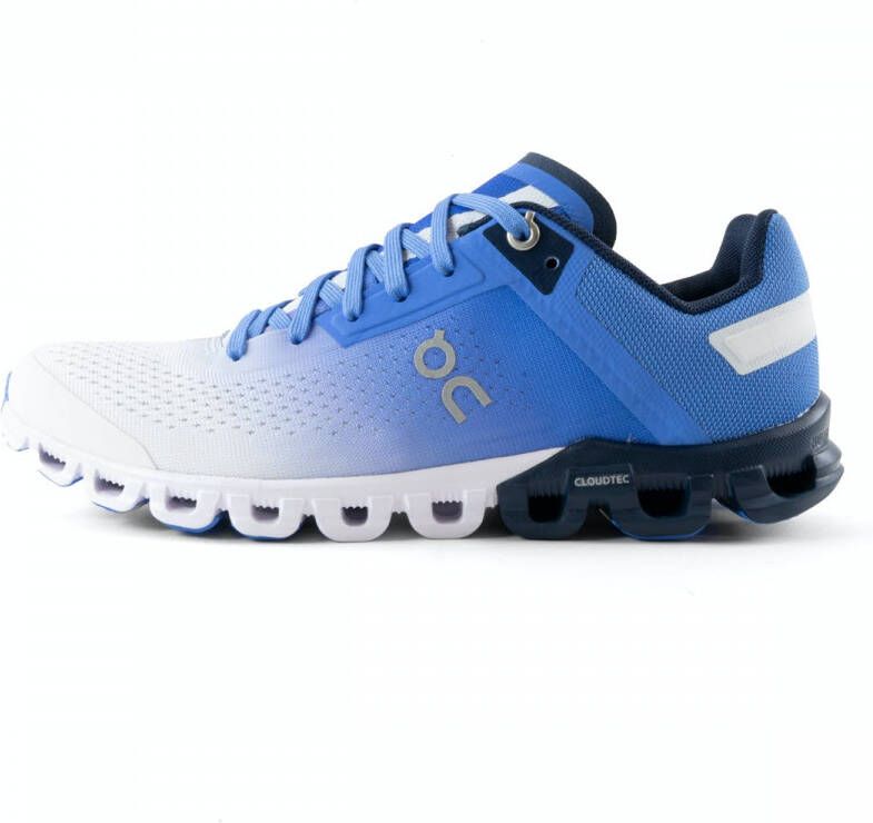 ON Running On Cloudflow Dames Sportschoenen Hardlopen Weg wit blauw - Foto 2