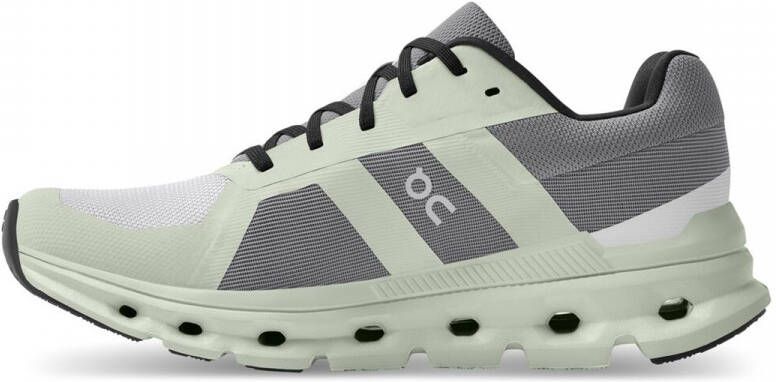 ON Running ON Cloudrunner Heren Sportschoenen Hardlopen Weg grijs groen - Foto 3