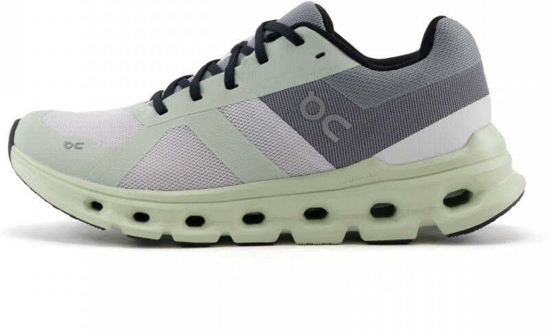 ON Running ON Cloudrunner Heren Sportschoenen Hardlopen Weg grijs groen - Foto 2
