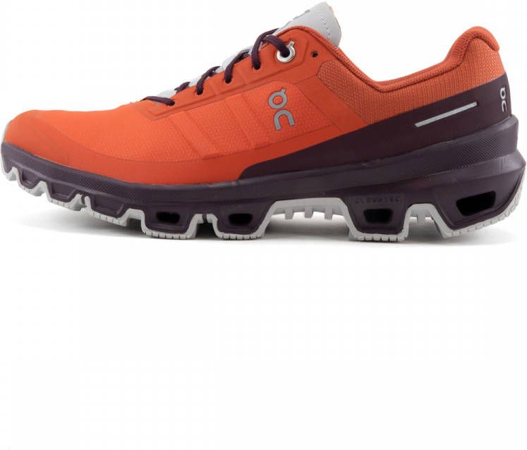 On Cloudventure Trail Running Shoes Orange Purple UK Trailschoenen