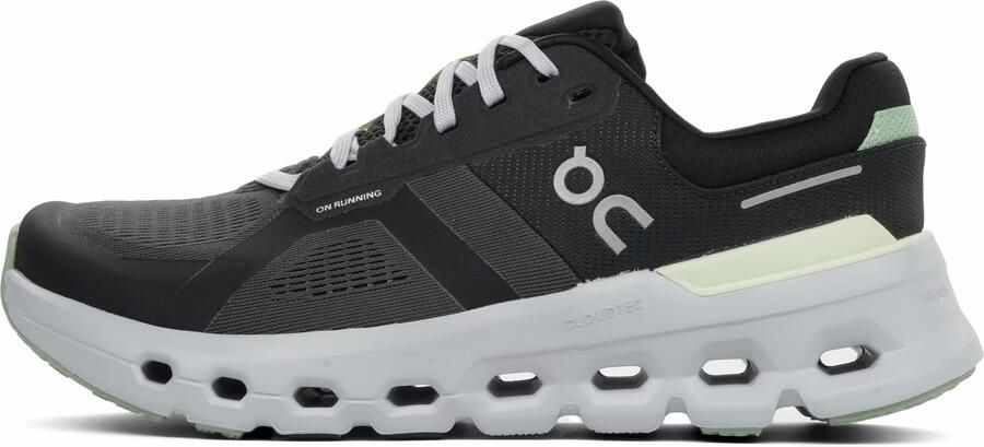 On Women's Cloudrunner 2 Wide Hardloopschoenen grijs