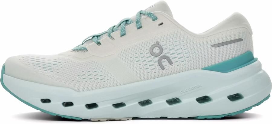 On Women's Cloudrunner 3 Hardloopschoenen ivory aquamarine