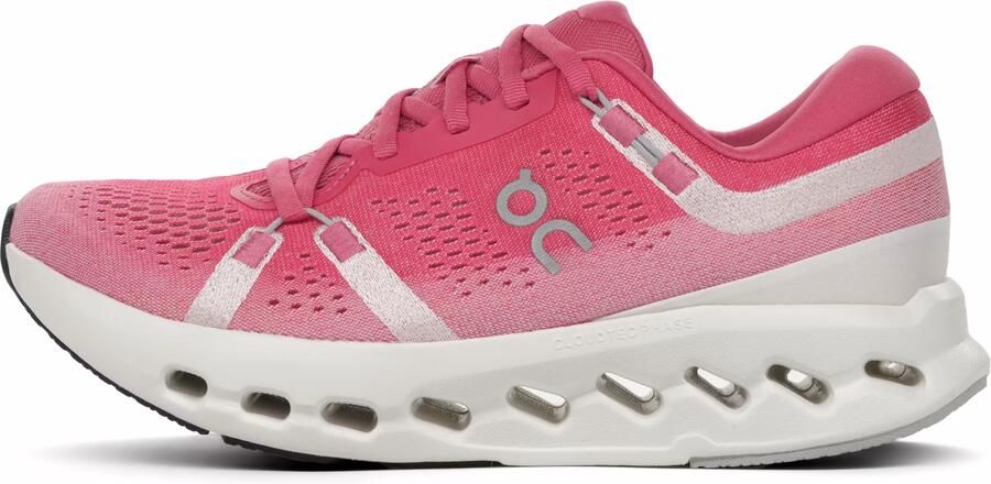 On Women's Cloudsurfer 2 Hardloopschoenen camellia ivory