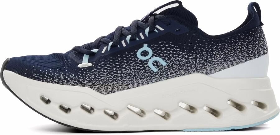 On Cloudsurfer Max Hardloopschoenen blauw ivory