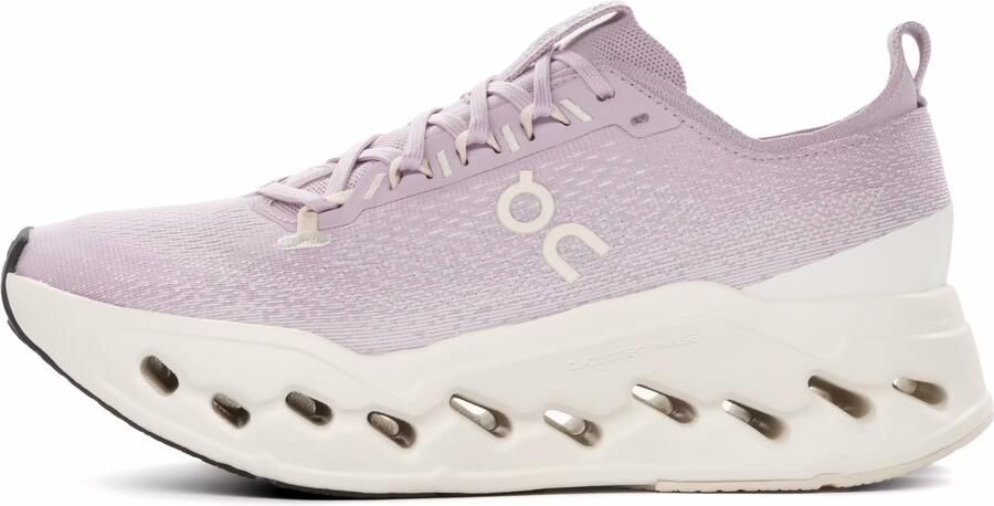 On Women's Cloudsurfer Max Wide Hardloopschoenen oranje ivory
