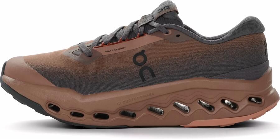 On Cloudsurfer Trail 2 WP Trailrunningschoenen portobello pebble