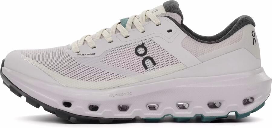 On Women's Cloudvista 3 Waterproof Trailrunningschoenen ether grain