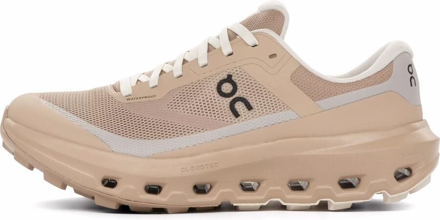 On Women's Cloudvista 3 Waterproof Trailrunningschoenen geel ice - Foto 2