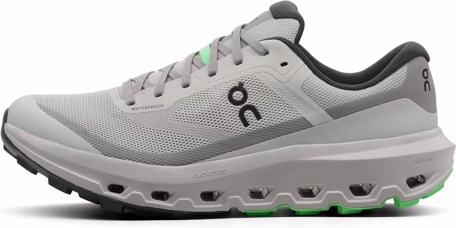On Cloudvista 3 Waterproof Trailrunningschoenen grijs ore