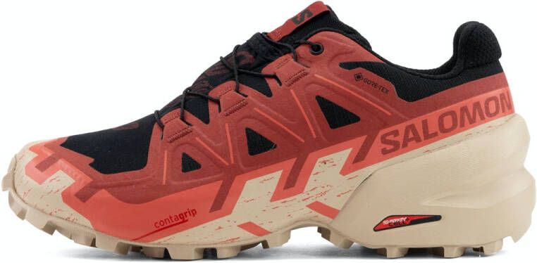 Salomon Zwarte Speedcross 6 Toggle-Sluiting Sneakers Black Dames - Foto 2