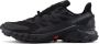 Salomon Hoge Kwaliteit Leren Sneakers voor Heren Zwart Heren - Thumbnail 2