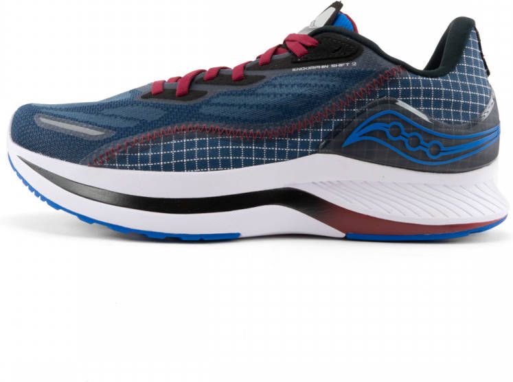Saucony Endorphin Shift 2 Heren Sportschoenen Hardlopen Trail blauw rood - Foto 7