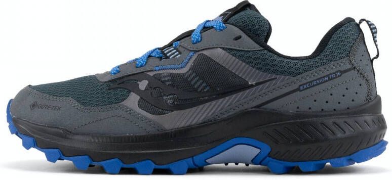 Saucony Excursion TR16 GTX Dames Sportschoenen Hardlopen Trail donkergrijs - Foto 2